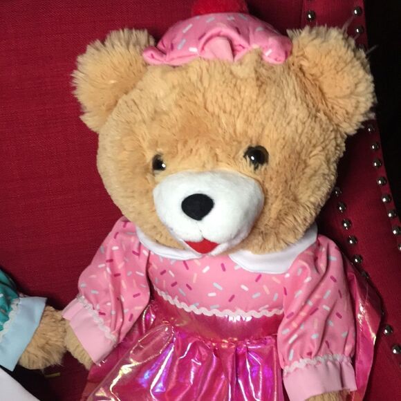 Snowflake Teddy Christmas Bears - Picture 5 of 13